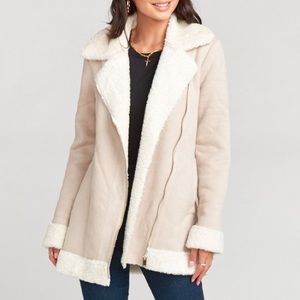Show Me Your Mumu Calgary Horchata Coat XS